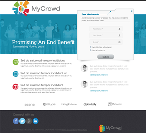 Landing Page Design by sonaldesign for this project | Design: #3678893