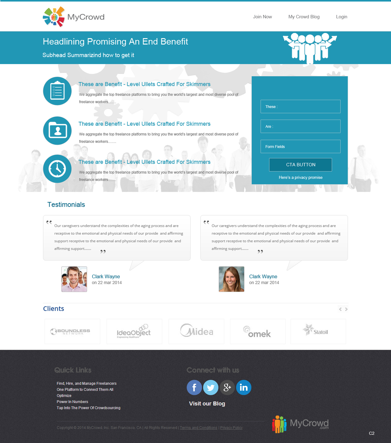 Landing Page Design by pb for this project | Design #3686193