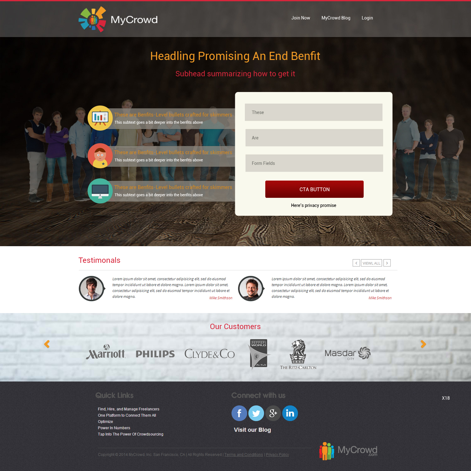 Landing Page Design by pb for this project | Design #3686194