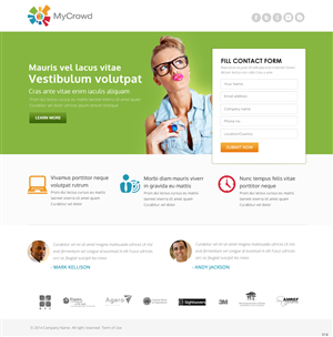 Landing Page Design by pb for this project | Design: #3686198