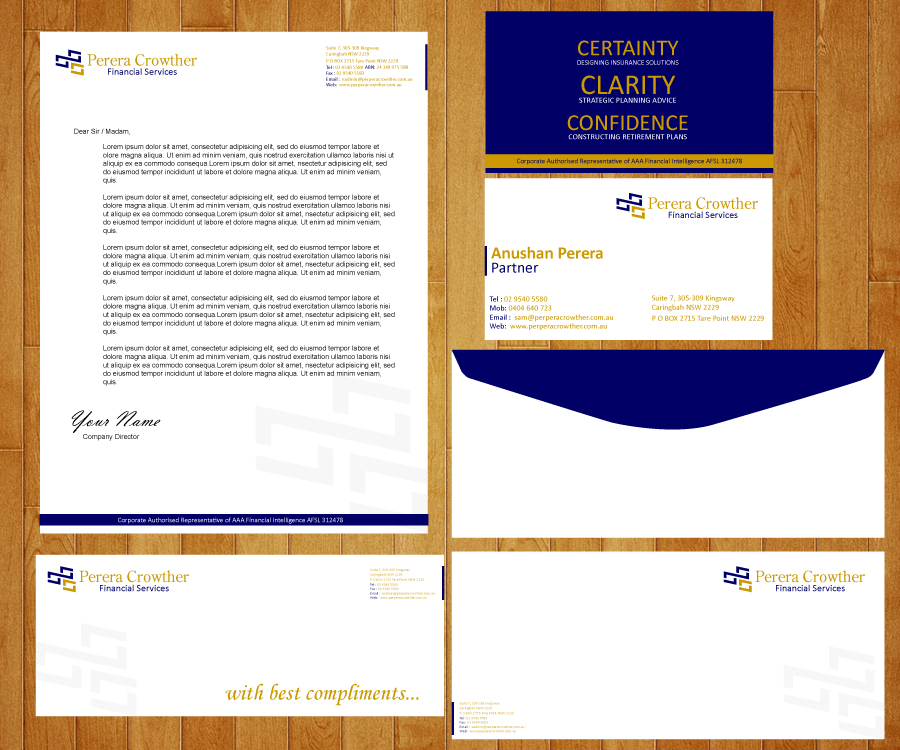 Stationery Design by Parul for this project | Design #966993