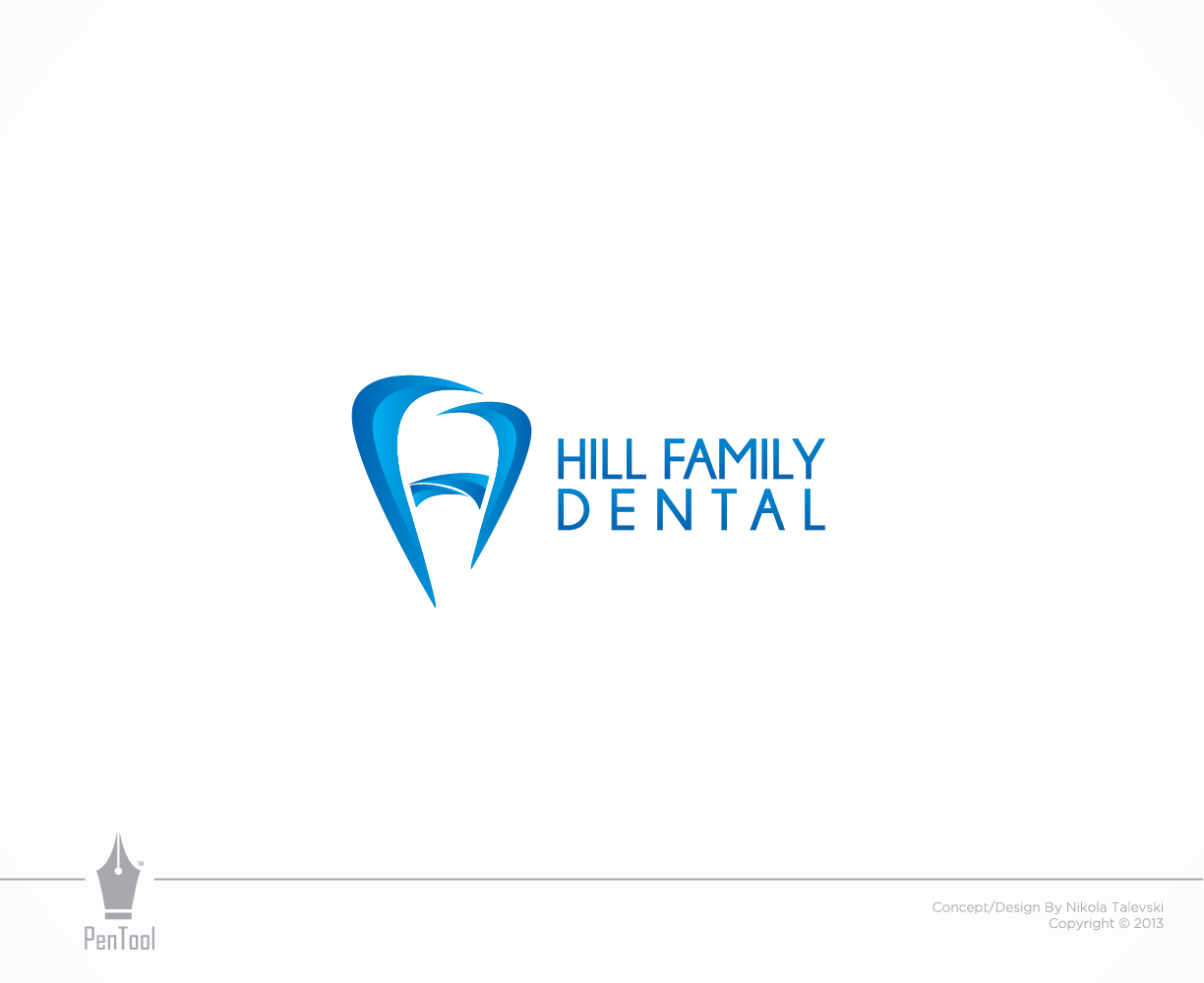 Logo Design by PenTool for Hill Family Dental | Design #3673777