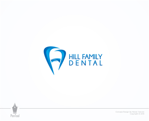 Logo Design by PenTool for Hill Family Dental | Design #3673777