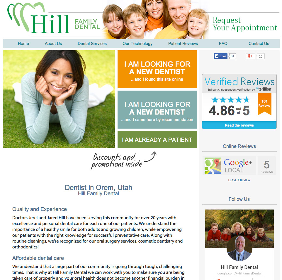 Logo Design by GzP67 for Hill Family Dental | Design #3726357
