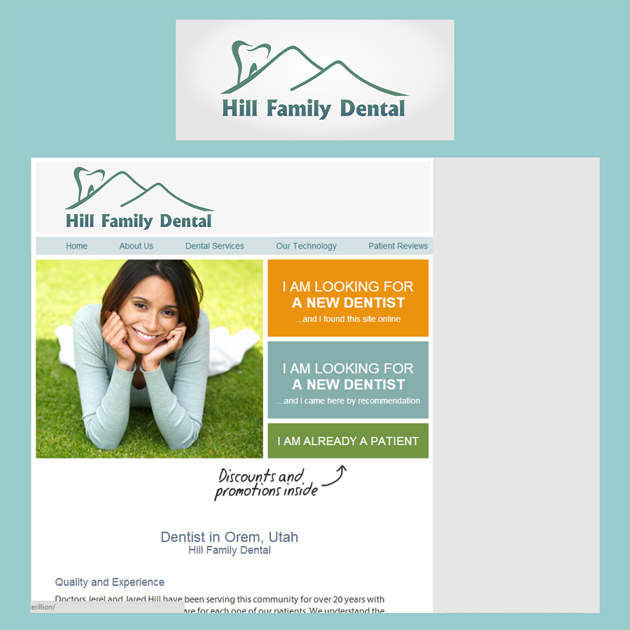 Diseño de Logo por Rafmix123 para Hill Family Dental | Diseño #3679252