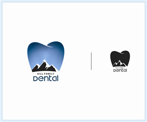 Logo Design by CLUSTER CREATIONS for Hill Family Dental | Design: #3735166