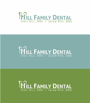Logo Design by Mackleon for Hill Family Dental | Design: #3676652