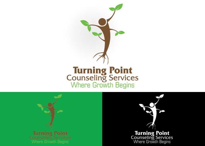 Logo Design by Katala for Turning Point Counseling Services | Design #962746