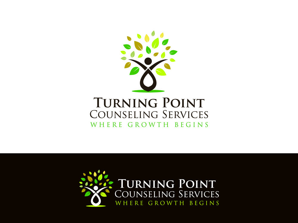 Logo Design by ppnelance for Turning Point Counseling Services | Design #977540