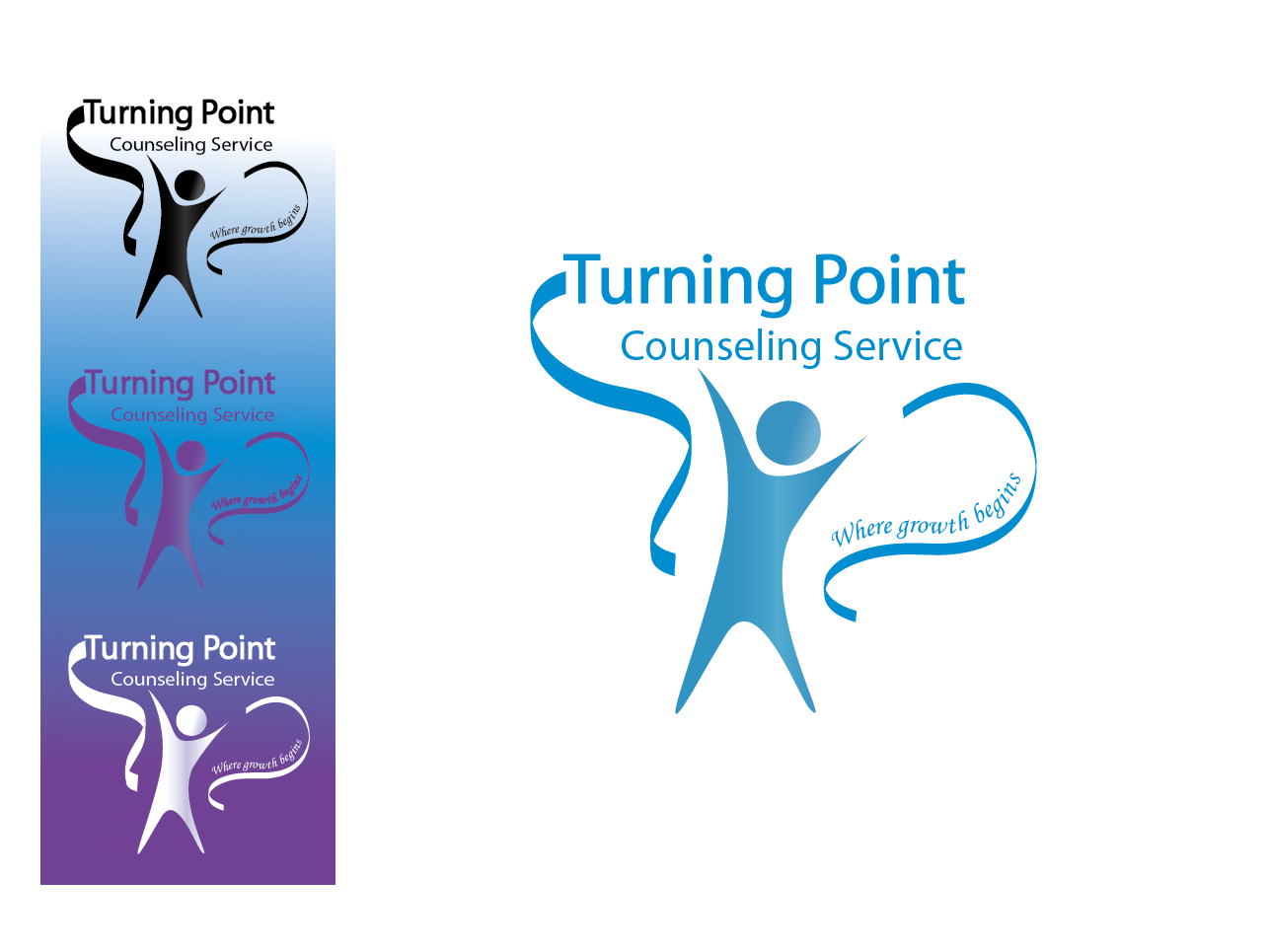 Logo Design by Nita for Turning Point Counseling Services | Design #969076