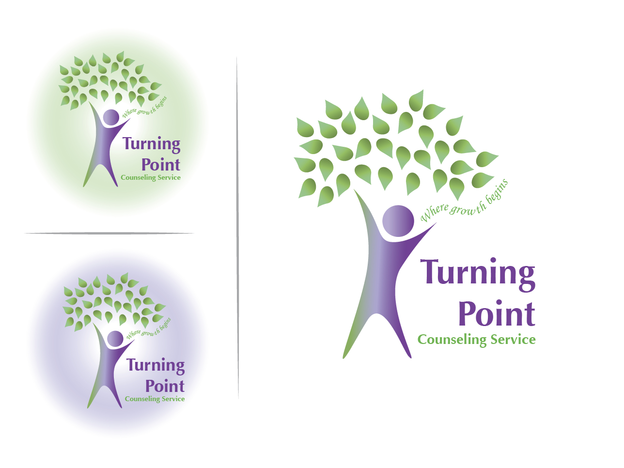 Logo Design by Nita for Turning Point Counseling Services | Design #969079