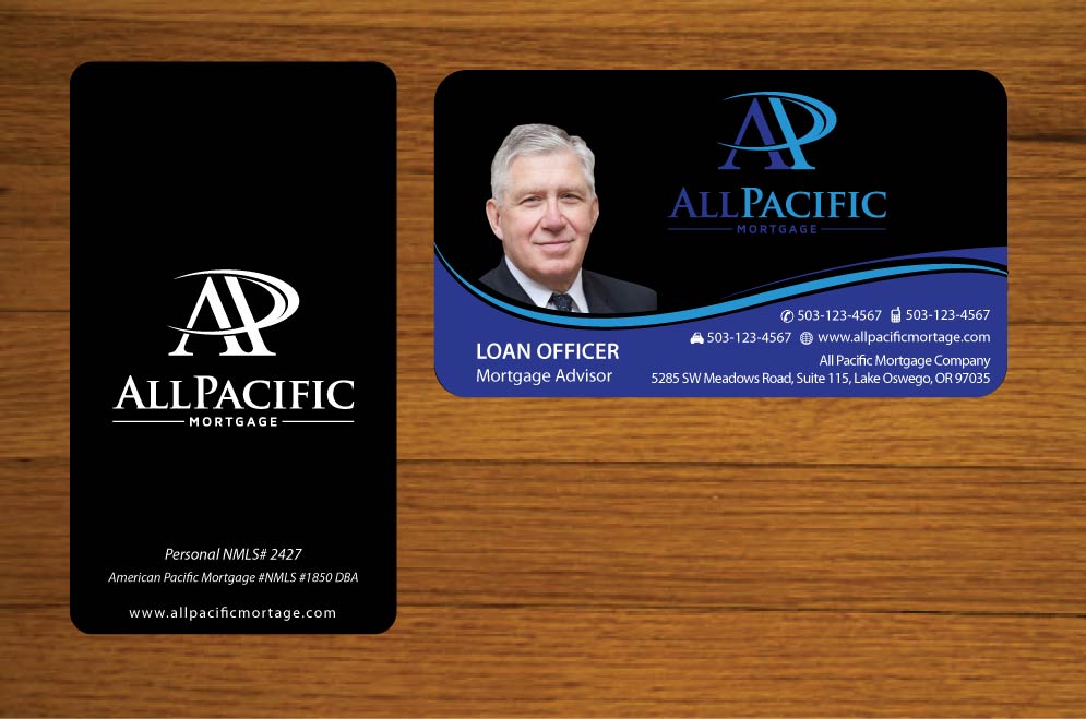 Design de Carte de Visite par Sbss pour All Pacific Mortgage | Design #3679377