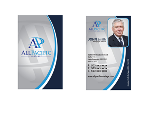 Design de Carte de Visite par Soula Vetter pour All Pacific Mortgage | Design : #3669884