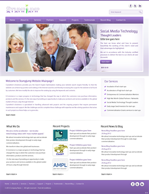 Web Design by pb for this project | Design: #969399