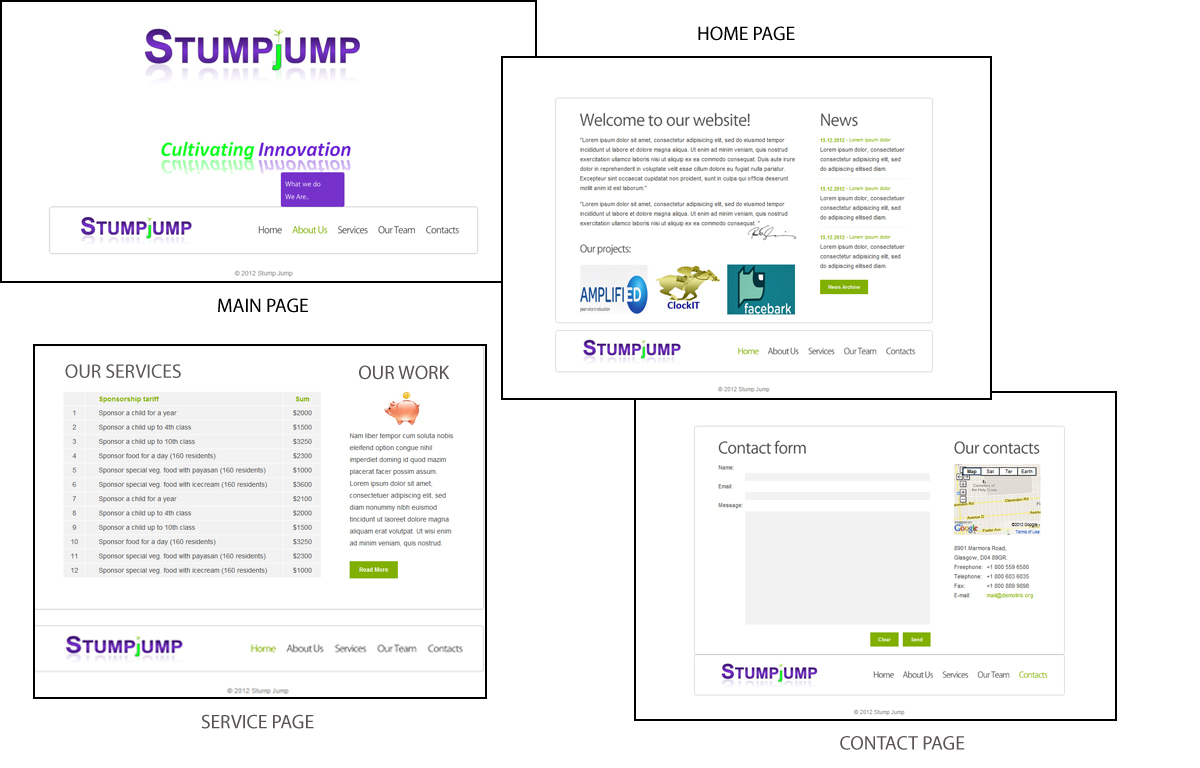 Web-Design von amu für dieses Projekt | Design #961158