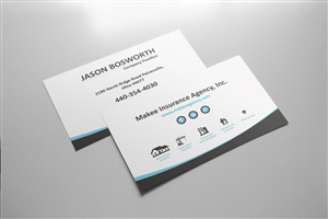 Business Card Design by Cyanide Design for Makee Insurance Agency, inc | Design: #3674794