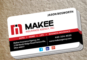 Business Card Design by Elkana Letting