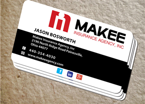 Business Card Design by Elkana Letting for Makee Insurance Agency, inc | Design: #3673897