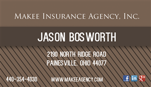 Design de Carte de Visite par BOXagency pour Makee Insurance Agency, inc | Design #3674996