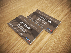 Business Card Design by BOXagency for Makee Insurance Agency, inc | Design: #3675002