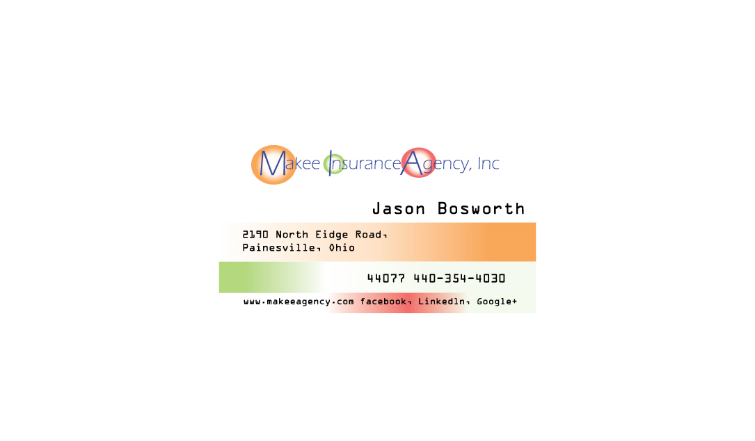 Business Card Design by iarts4u for Makee Insurance Agency, inc | Design #3731804