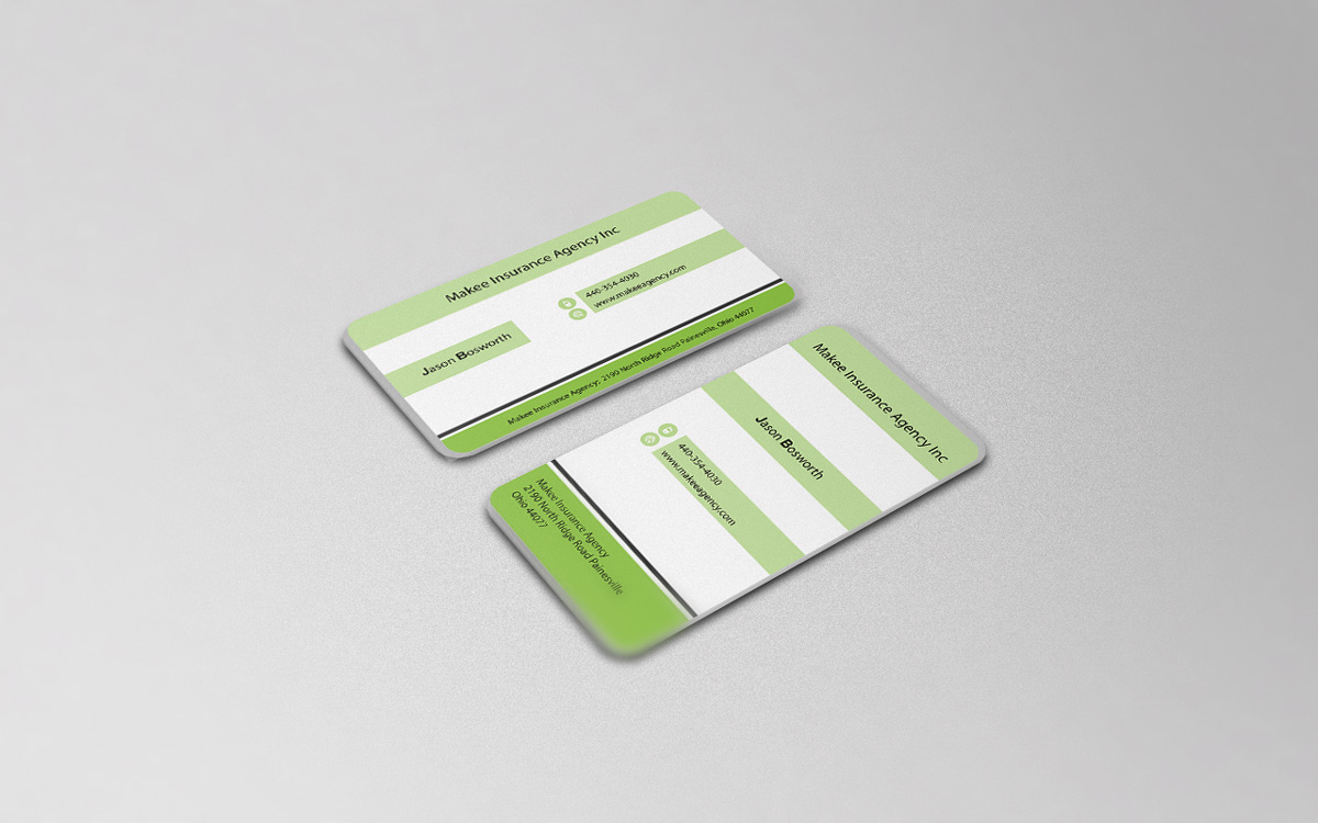 Business Card Design by ika_iko for Makee Insurance Agency, inc | Design #3683020
