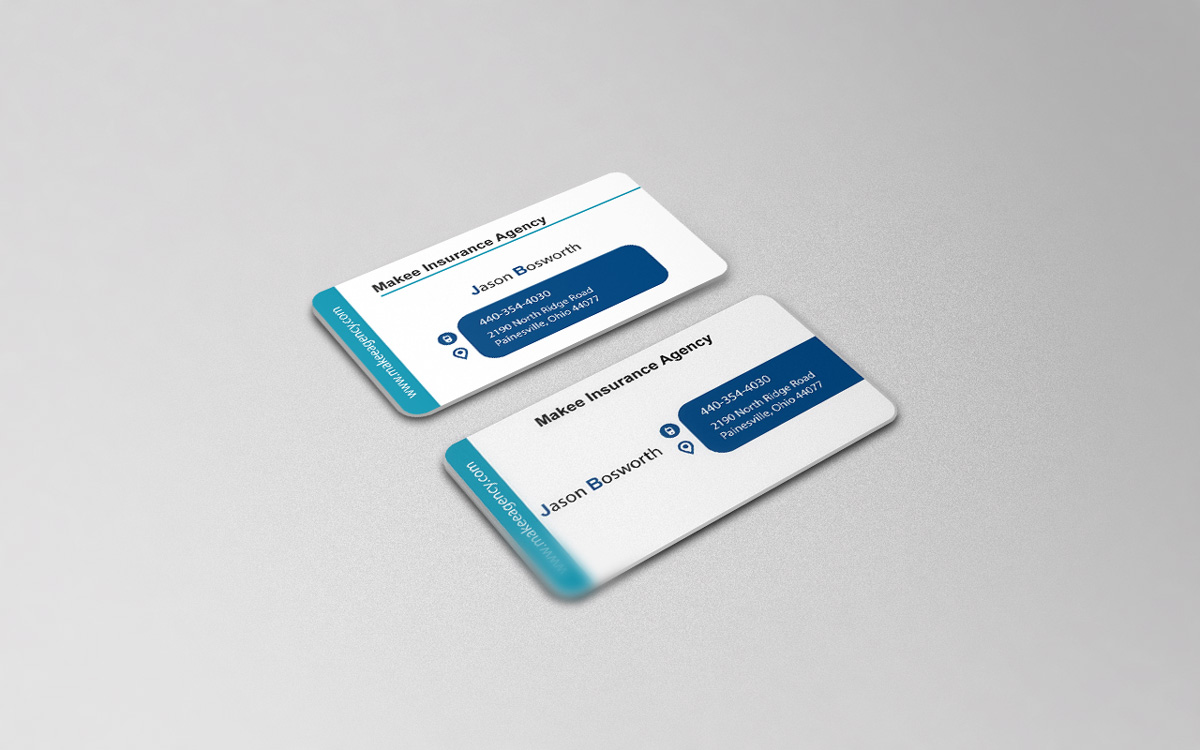 Diseño de Tarjeta de Presentación por ika_iko para Makee Insurance Agency, inc | Diseño #3698754