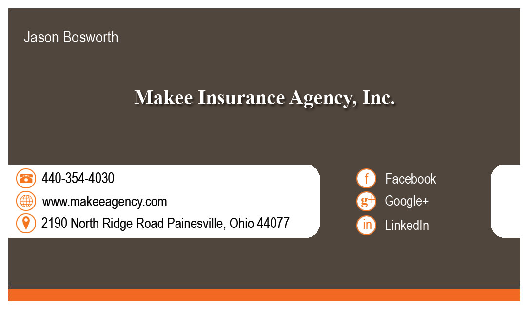 Business Card Design by vishvakarmain for Makee Insurance Agency, inc | Design #3675045