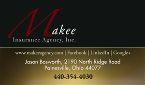 Business Card Design by craive for Makee Insurance Agency, inc | Design: #3678329