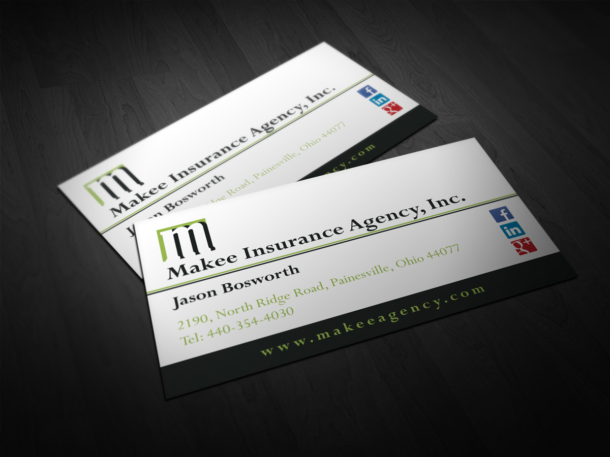 Business Card Design by Nimo_Designs for Makee Insurance Agency, inc | Design #3676892
