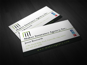 Business Card Design by Nimo_Designs for Makee Insurance Agency, inc | Design: #3676892