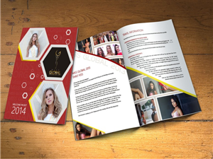SuperModel 10 page 8.5x11 Media Kit | Broschüren-Design von hema dhawan