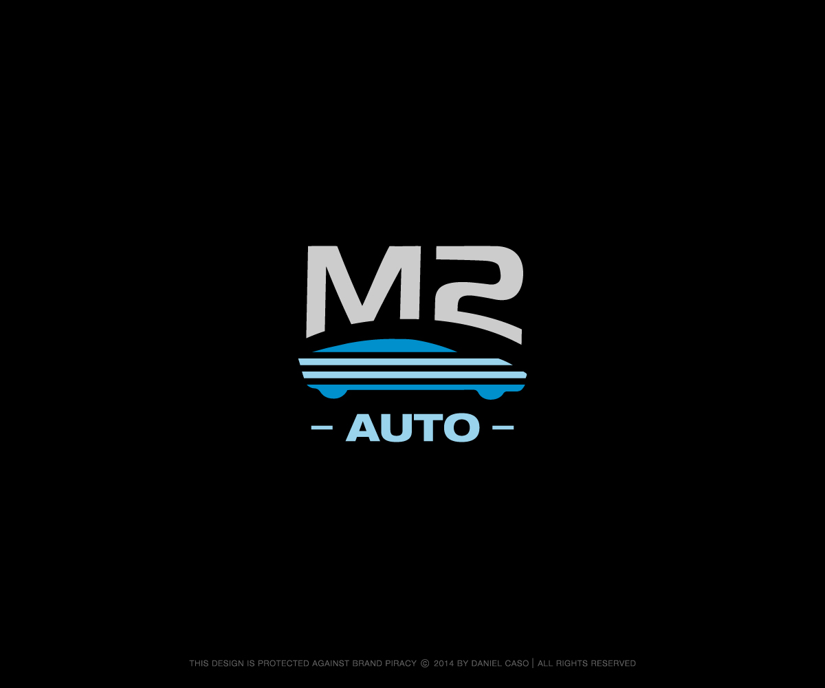Logo Design by Daniel Caso Design for M2 Auto | Design #3708836
