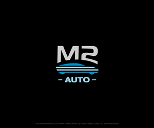 Diseño de Logo por Daniel Caso Design para M2 Auto | Diseño: #3708836