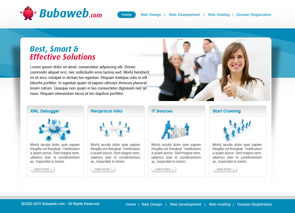 Web Design by Sky Ram for this project | Design #112798