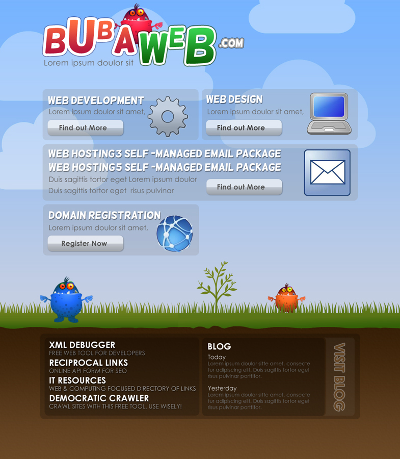 Web Design by Design Monkey (jim) for this project | Design #112165