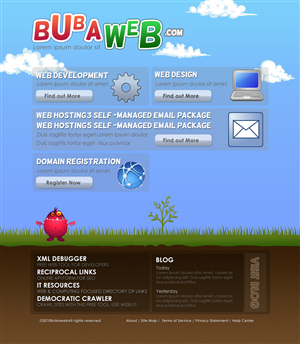 Web Design by Design Monkey (jim) for this project | Design #113682