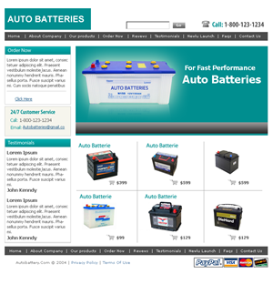 Web Design by pb for this project | Design: #984763