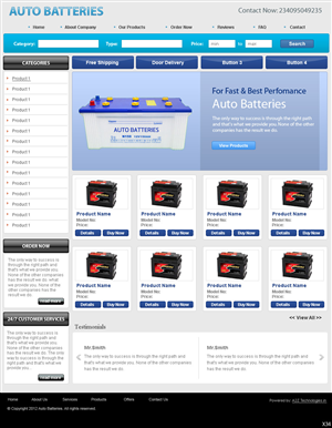 Web Design by pb for this project | Design: #987023