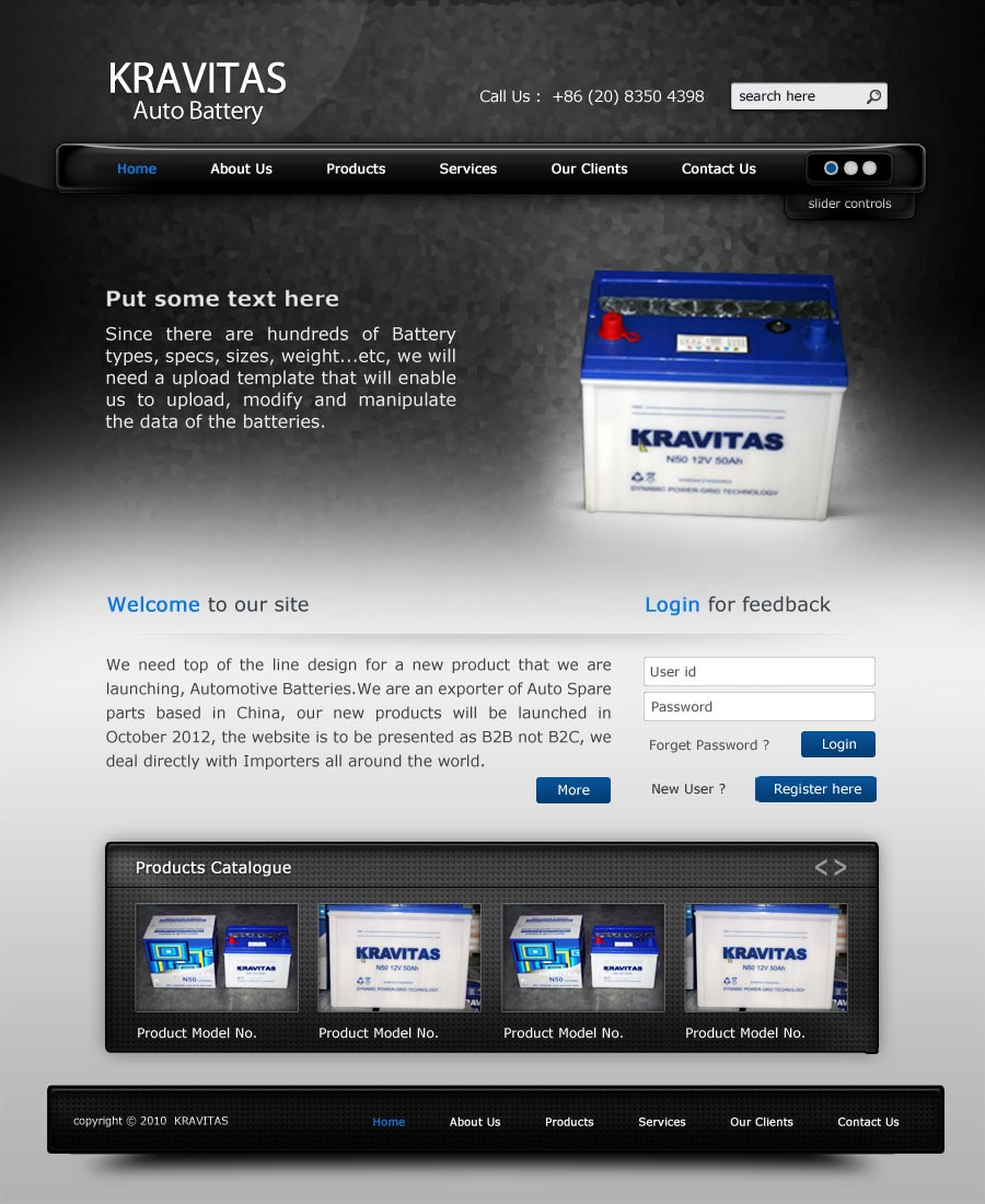Web Design by UniqueDesignz for this project | Design #1008961
