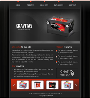 Web Design by UniqueDesignz for this project | Design: #971917