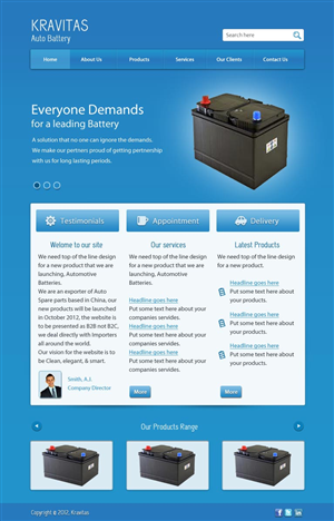 Web Design by UniqueDesignz for this project | Design: #972782