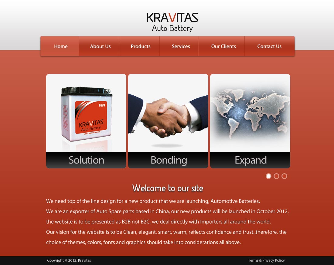 Web Design by UniqueDesignz for this project | Design #973450