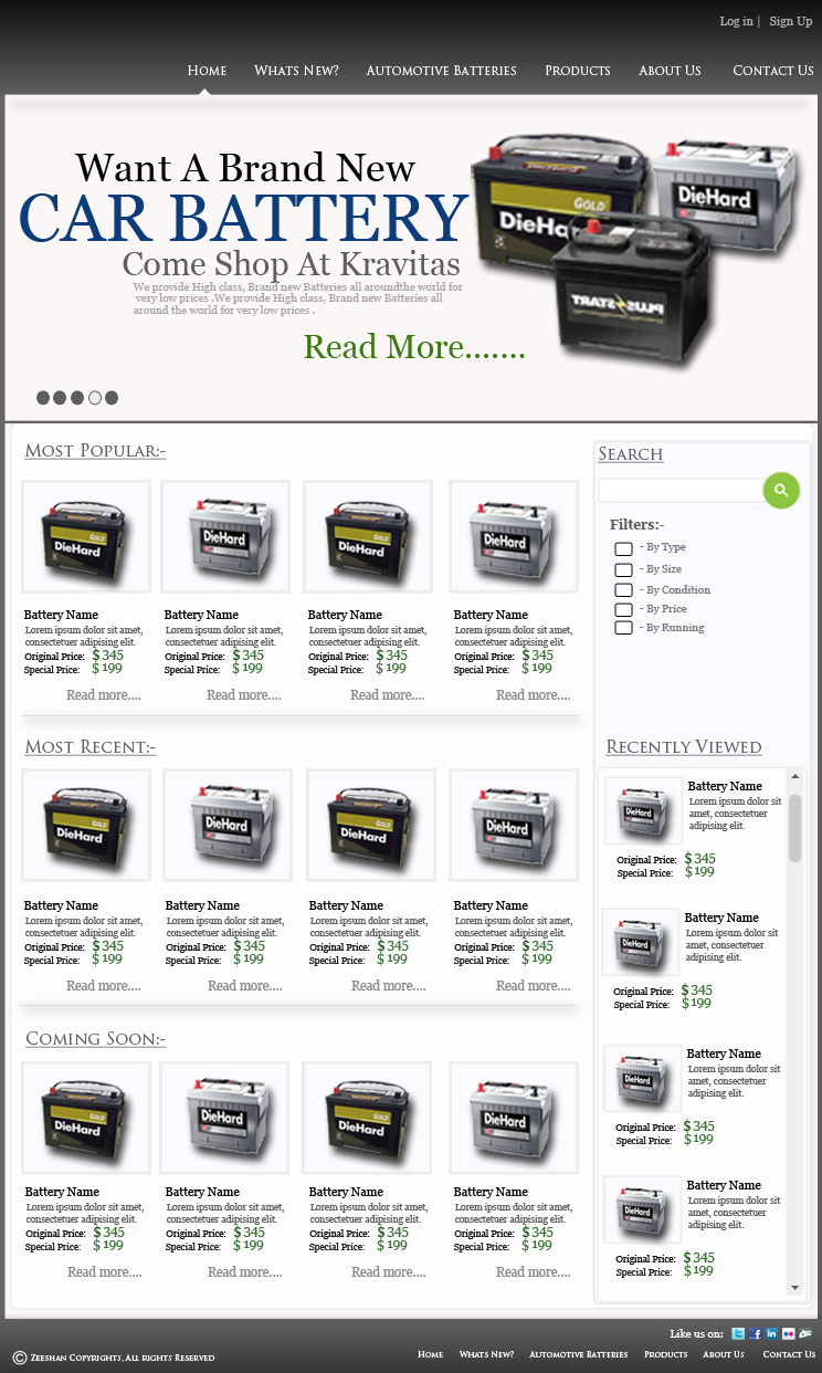 Web Design by Oxygen Creatives for this project | Design #1007057