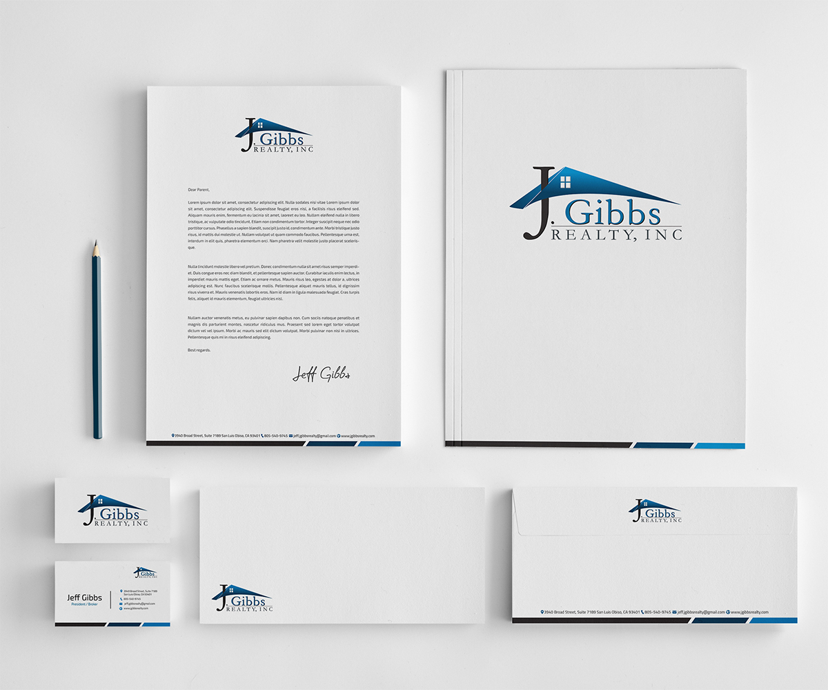 Diseño de Papelería por Owtee-TheDreamer. para JC Gibbs Realty | Diseño #3689249