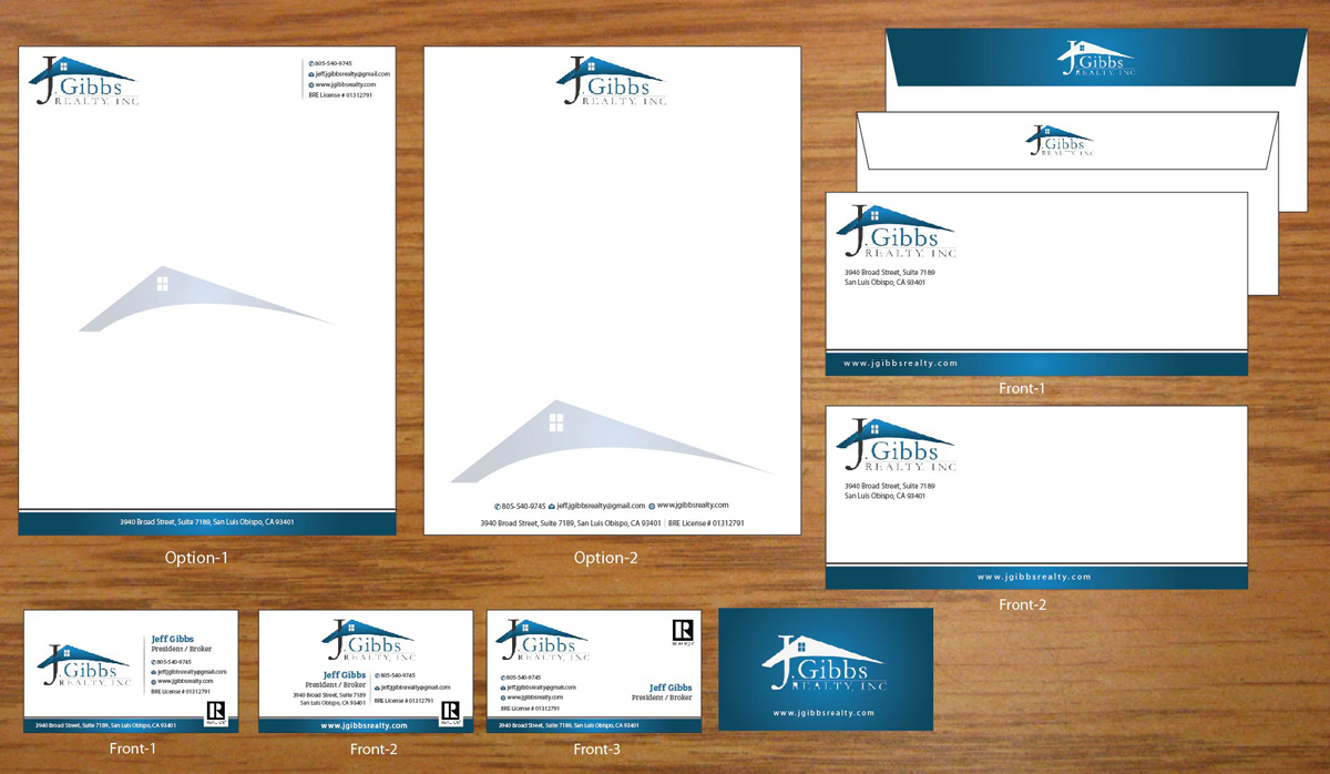 Stationery Design by Joy16589 for JC Gibbs Realty | Design #3678264
