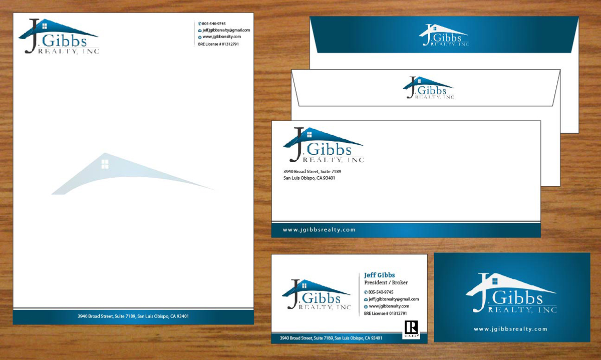 Stationery Design by Joy16589 for JC Gibbs Realty | Design #3682717