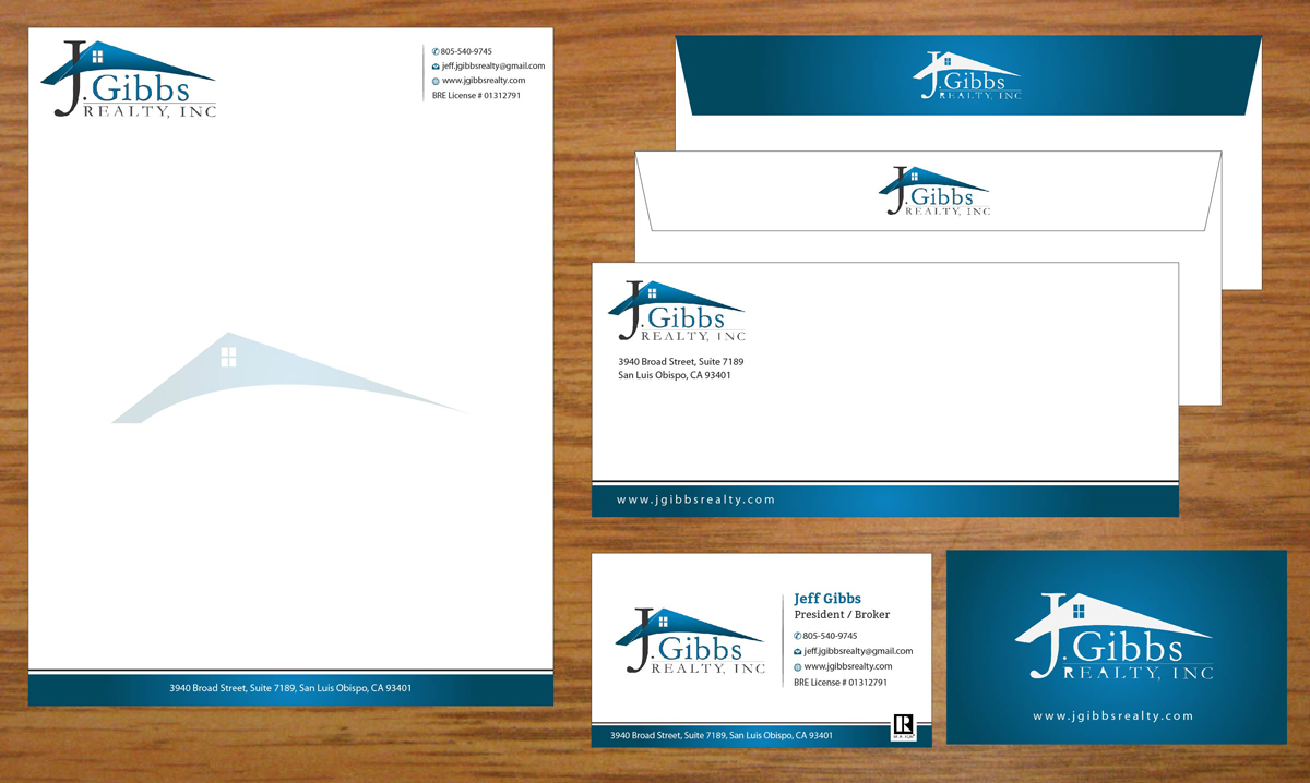 Stationery Design by Joy16589 for JC Gibbs Realty | Design #3697426