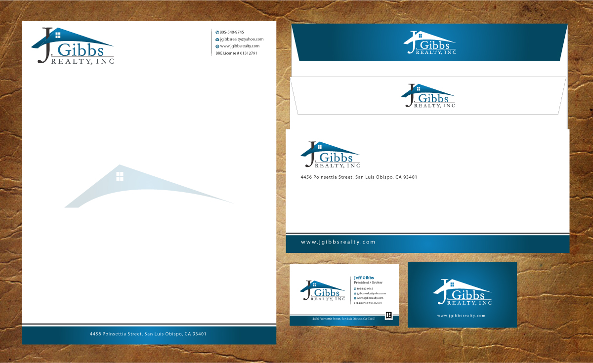 Stationery Design by Joy16589 for JC Gibbs Realty | Design #3826118