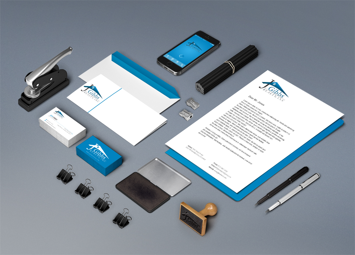 Stationery Design by a7mddz for JC Gibbs Realty | Design #3691538